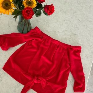 Status by Chenault - Off the Shoulder Blouse